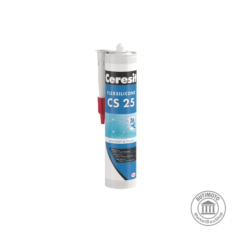 CERESIT CS 25 Sanitarni silikon u boji